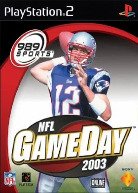 NFL GameDay 2003 box cover front